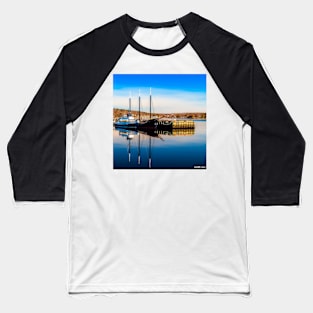 Boats at Bedford Waterfront Baseball T-Shirt